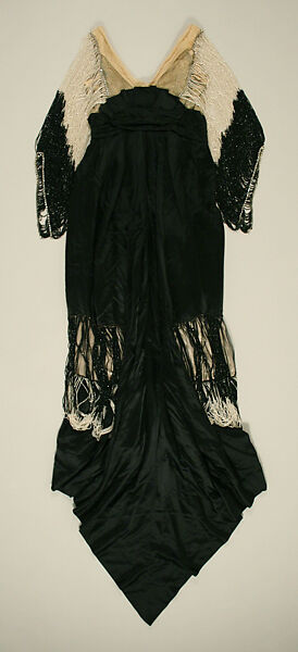 Evening dress, silk, American