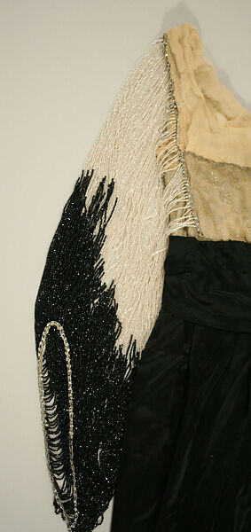 Evening dress, silk, American