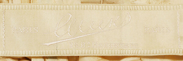 Evening dress, Weeks (French), silk, glass, metallic, French