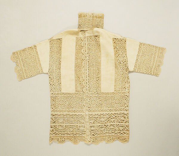 Blouse, linen, American or European 