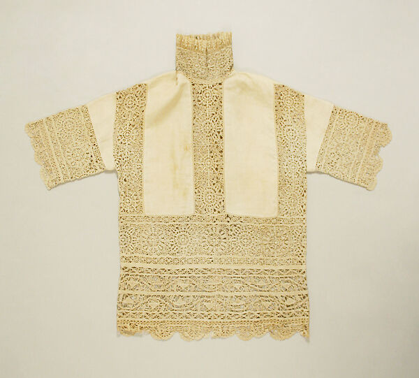 Blouse, linen, American or European