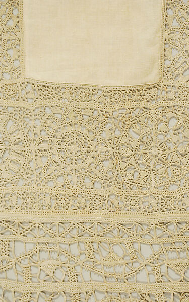 Blouse, linen, American or European