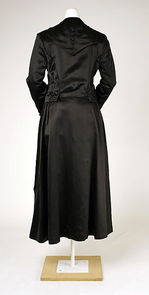 Coat, silk, American