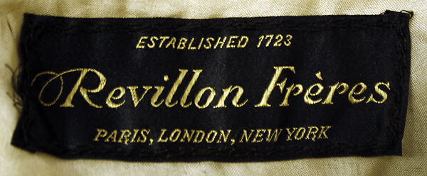 Cloak, Revillon Frères (French, founded 1723), silk, American