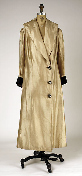 Raincoat, silk, American 