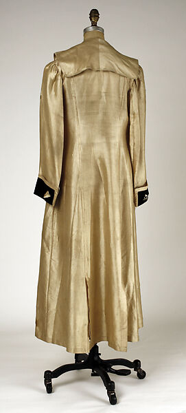 Raincoat, silk, American