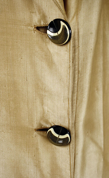 Raincoat, silk, American