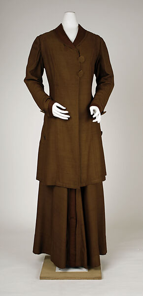 Suit, silk, British