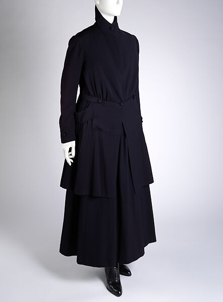 Suit, wool, probably French