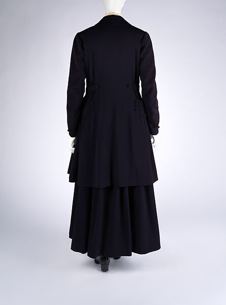 Suit, wool, probably French