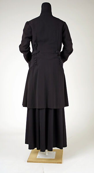 Suit, wool, probably French