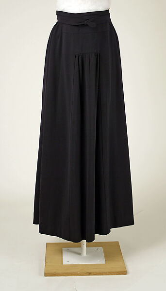 Suit, wool, probably French