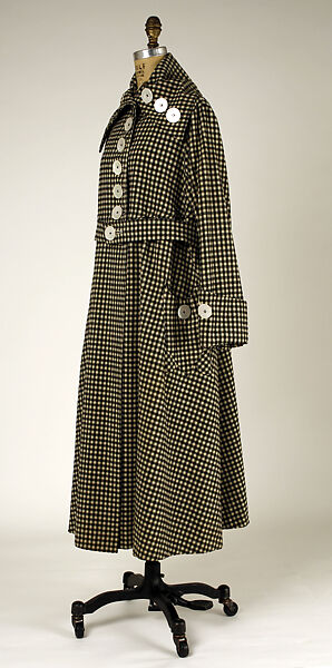 Coat, wool, American