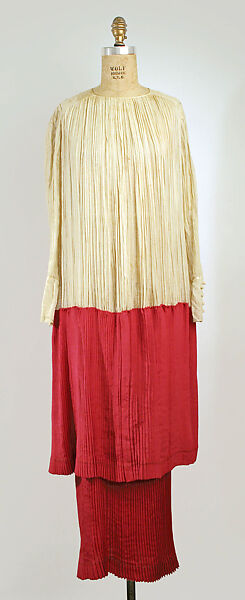 Afternoon dress, Callot Soeurs (French, active 1895–1937), cotton, silk, French 