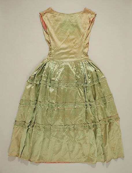 Robe de Style, Lucien Lelong (French, 1889–1958), silk, horsehair, French