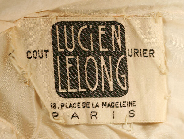 Robe de Style, Lucien Lelong (French, 1889–1958), silk, horsehair, French