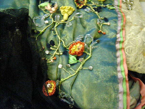 Dance dress, Lucile Ltd., New York (American, 1910–1932), silk, metal thread, glass, horsehair, cotton, American