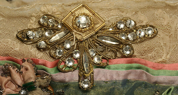 Dance dress, Lucile Ltd., New York (American, 1910–1932), silk, metal thread, glass, horsehair, cotton, American