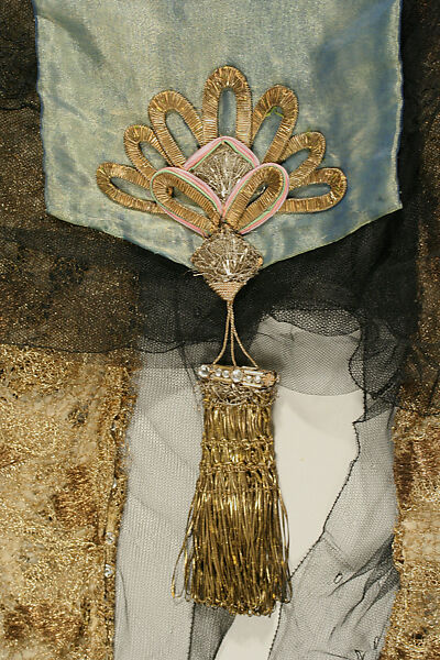 Dance dress, Lucile Ltd., New York (American, 1910–1932), silk, metal thread, glass, horsehair, cotton, American