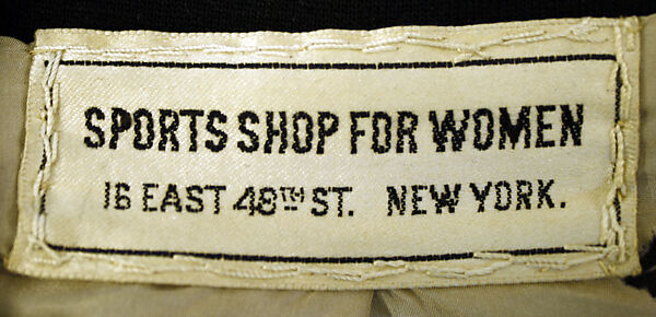 Suit, wool, American