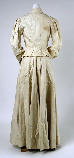 Afternoon suit, flax, cotton, American