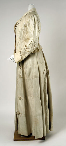Afternoon suit, flax, cotton, American