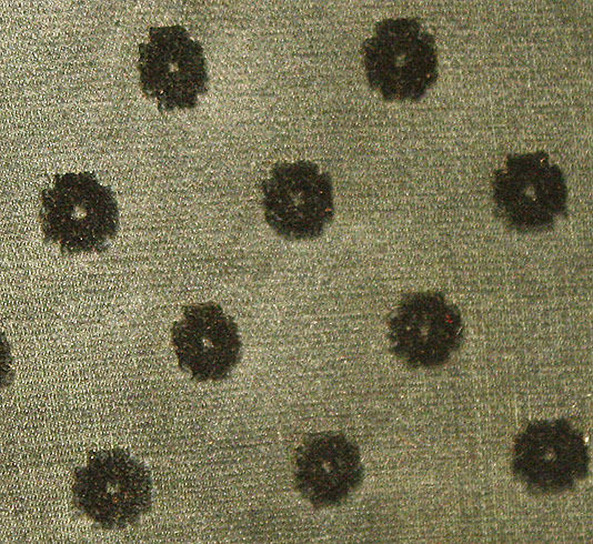 Dress, silk, American