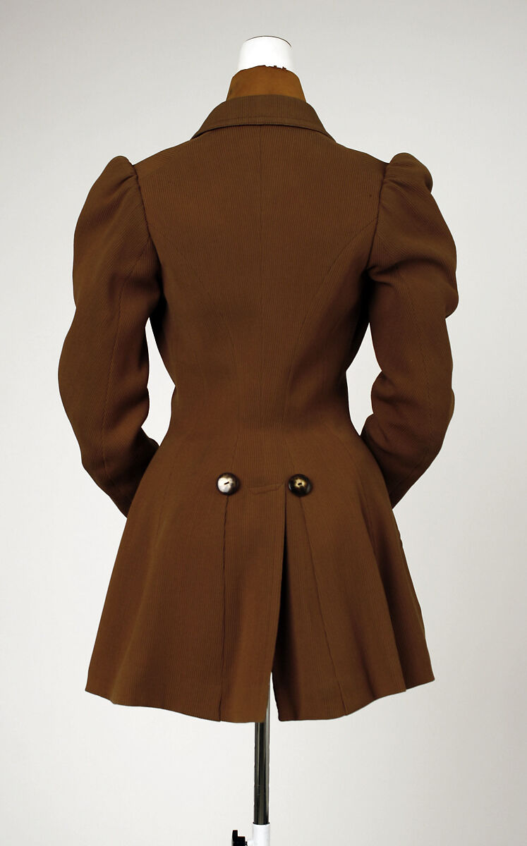 Ensemble, B. Altman &amp; Co. (American, 1865–1990), wool, leather, American