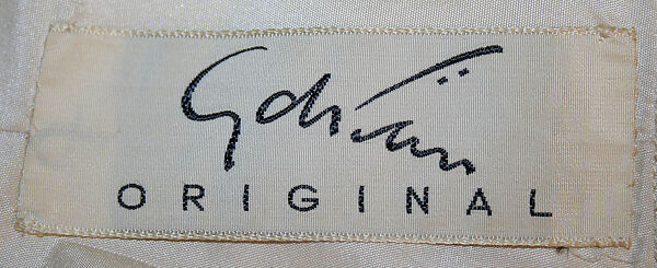 Apron, Gilbert Adrian (American, Naugatuck, Connecticut 1903–1959 Hollywood, California), silk, American