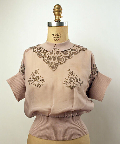 Blouse, [no medium available], probably French 