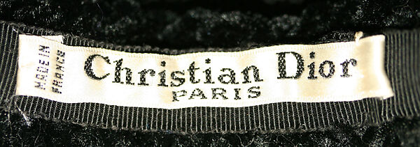 Hat, House of Dior (French, founded 1946), [no medium available], French