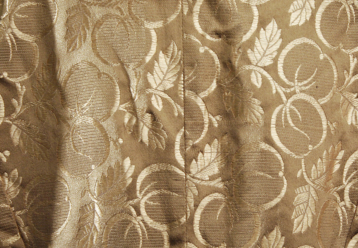 Mantle, silk, American or European
