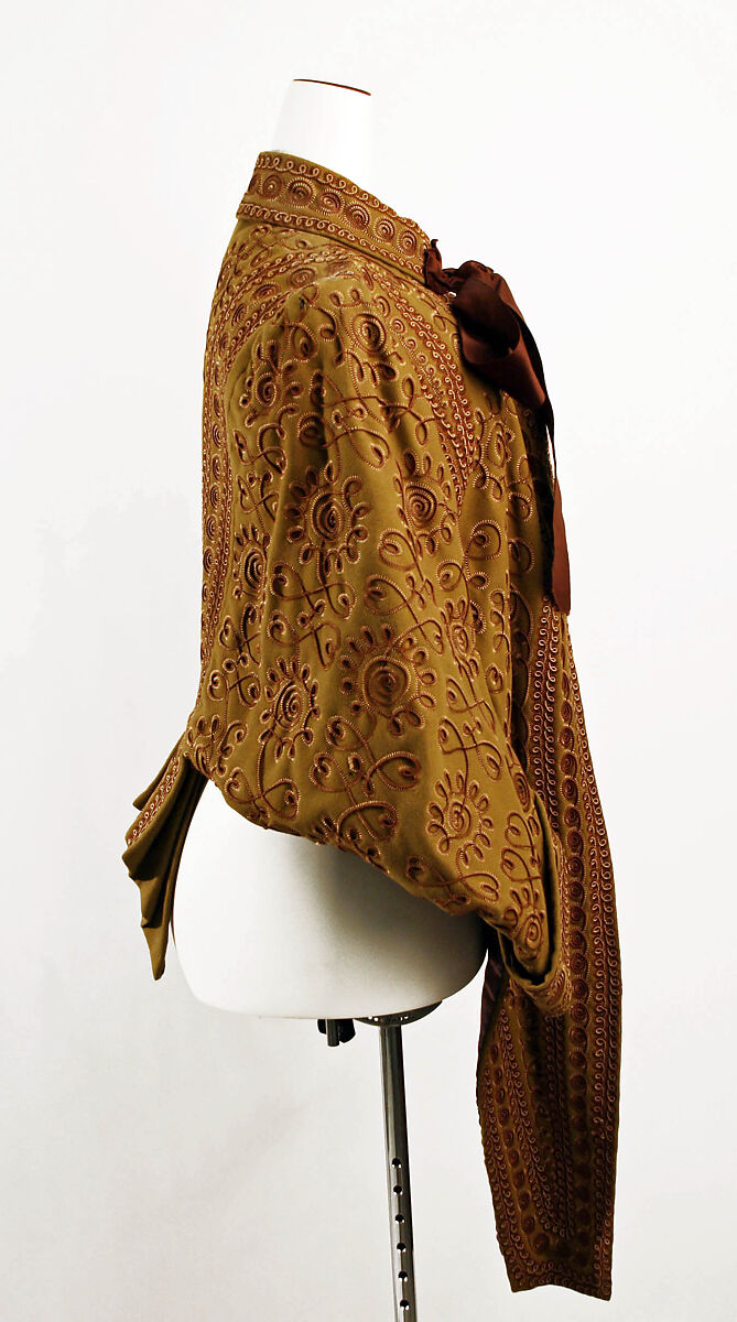 Dolman, wool, silk, American