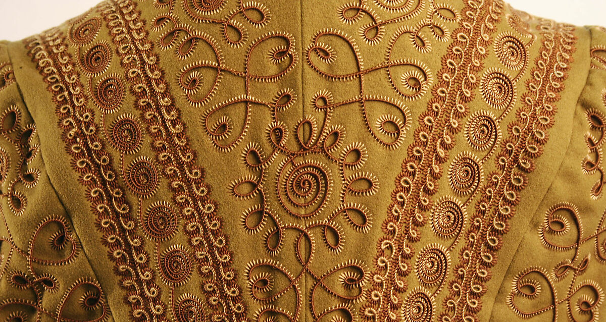 Dolman, wool, silk, American
