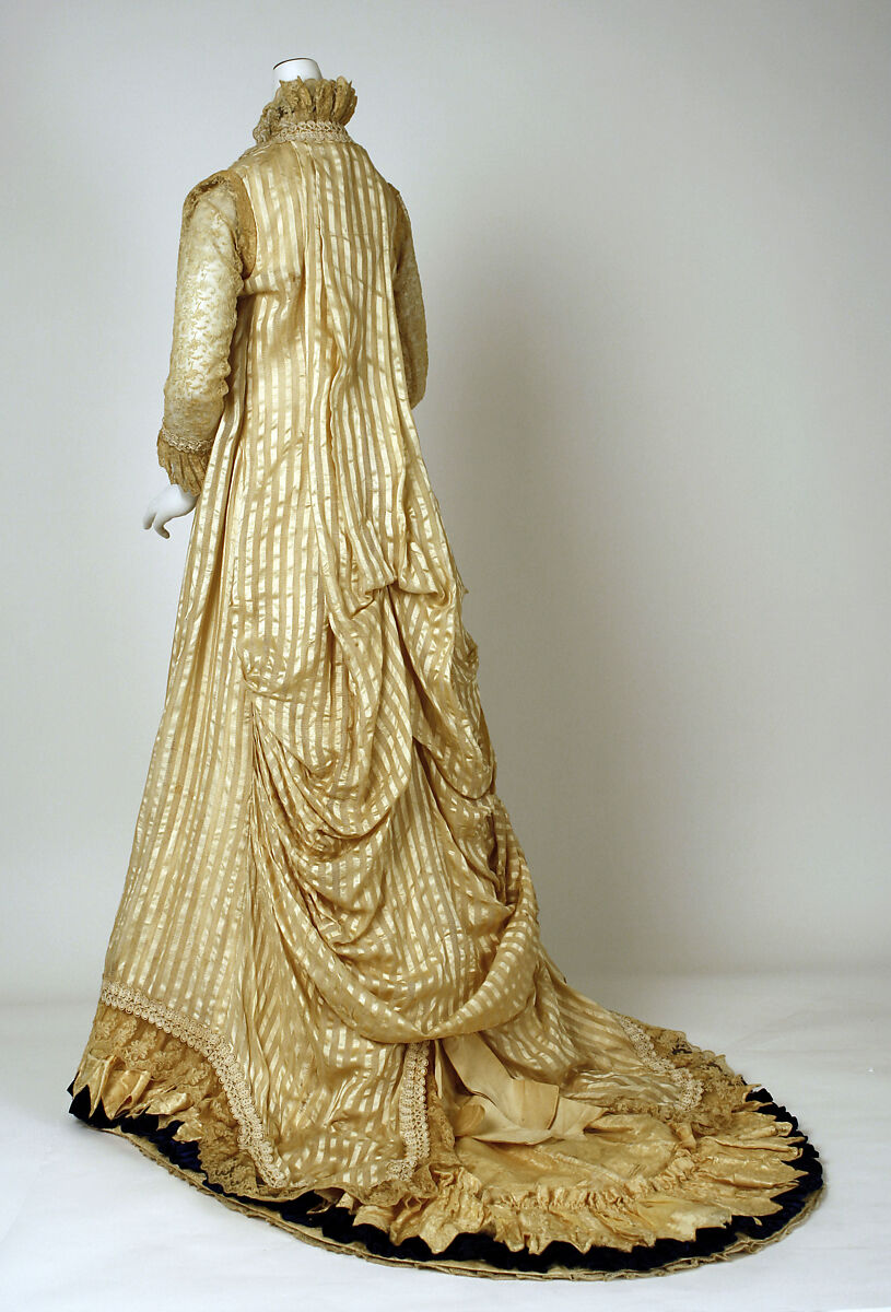 Tea gown, [no medium available], American