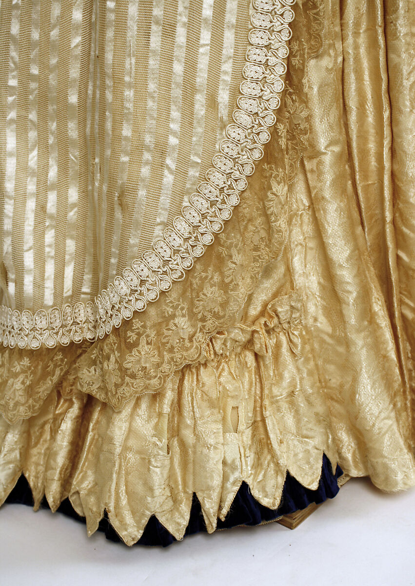 Tea gown, [no medium available], American