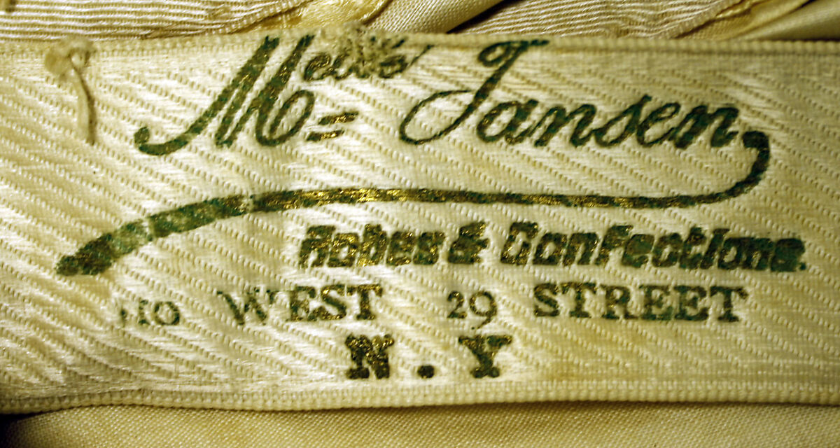 Tea gown, [no medium available], American