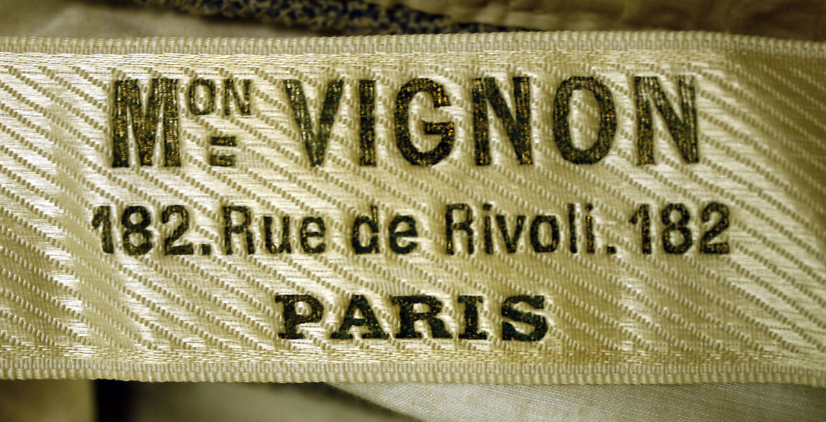 Dress, Maison Vignon (French, active ca. 1850–ca. 1910), cotton, French