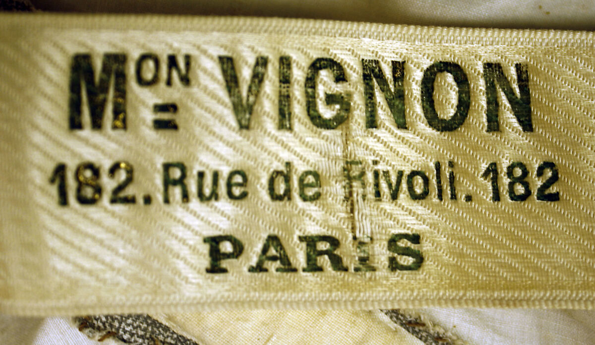 Dress, Maison Vignon (French, active ca. 1850–ca. 1910), cotton, French