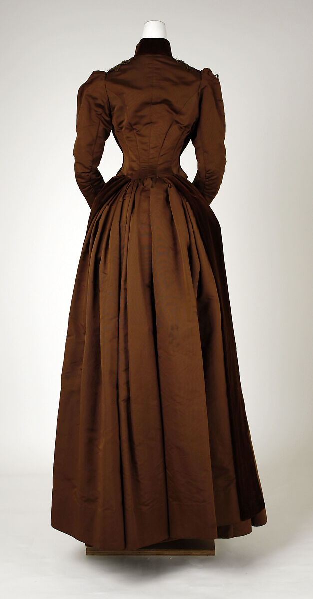 Dress, A. &amp; P. Hoppe (American), silk, American