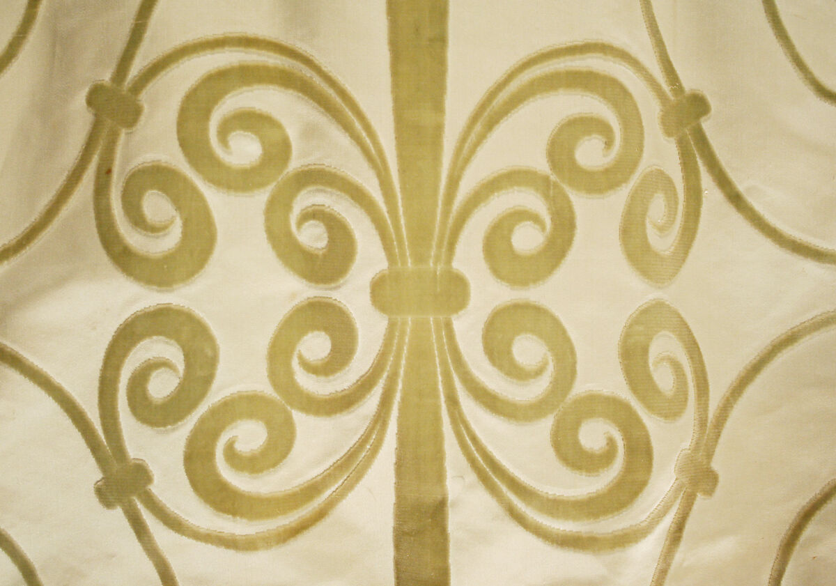 Ensemble, (a, b) House of Worth (French, 1858–1956), (a, b) silk, simulated pearls, rhinestones
(c, d) silk, wood, metal, rhinestones, French