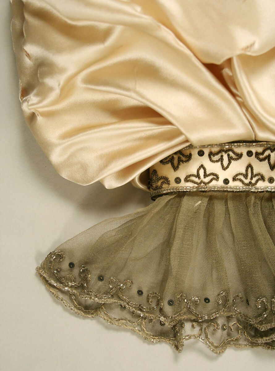 Evening dress, House of Worth (French, 1858–1956), silk, French