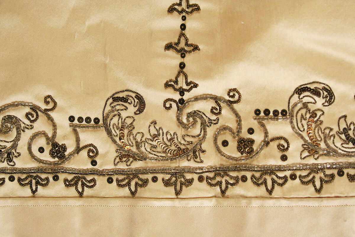 Evening dress, House of Worth (French, 1858–1956), silk, French