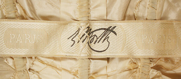 Dress, House of Worth (French, 1858–1956), silk, glass, metal, French