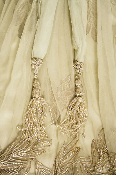 Evening dress, House of Worth (French, 1858–1956), [no medium available], French