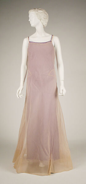 Dress, House of Worth (French, 1858–1956), silk, French