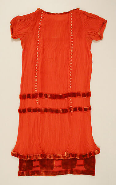 Afternoon dress, House of Worth (French, 1858–1956), silk, French