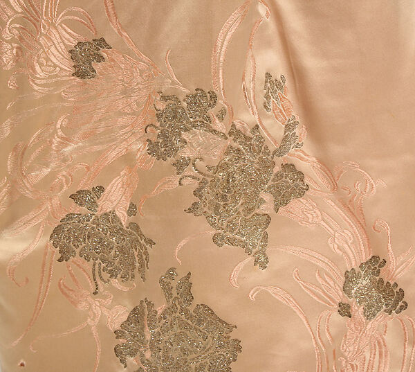 Evening dress, House of Worth (French, 1858–1956), silk, French
