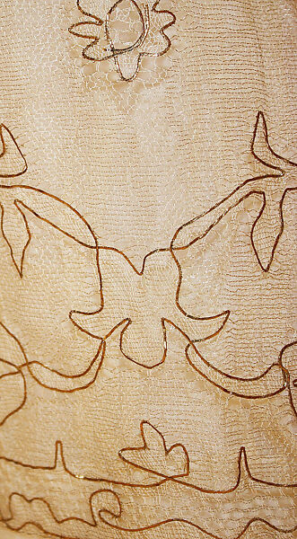 Evening dress, House of Worth (French, 1858–1956), silk, French