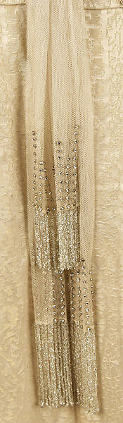 Evening dress, House of Worth (French, 1858–1956), silk, French